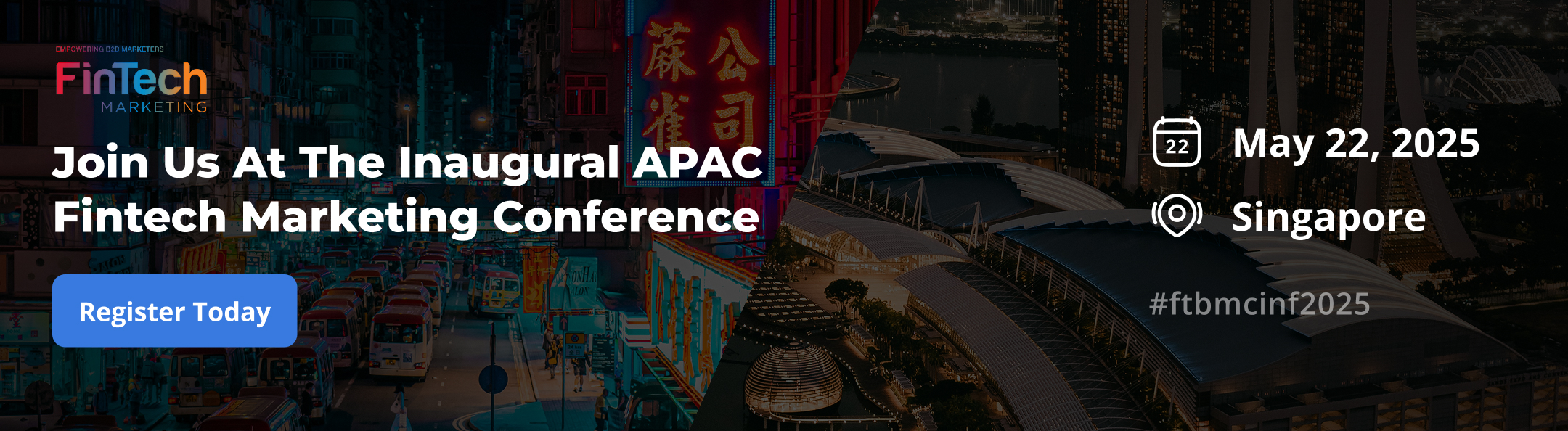 Fintech Marketing Conference Banner